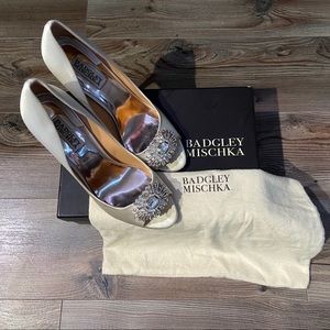jewel Badgley Mischka high heels